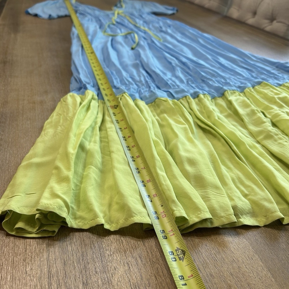Kate‎ Spade Tiered Maxi Dress Beach Cover Up Size Medium - Picture 6 of 9